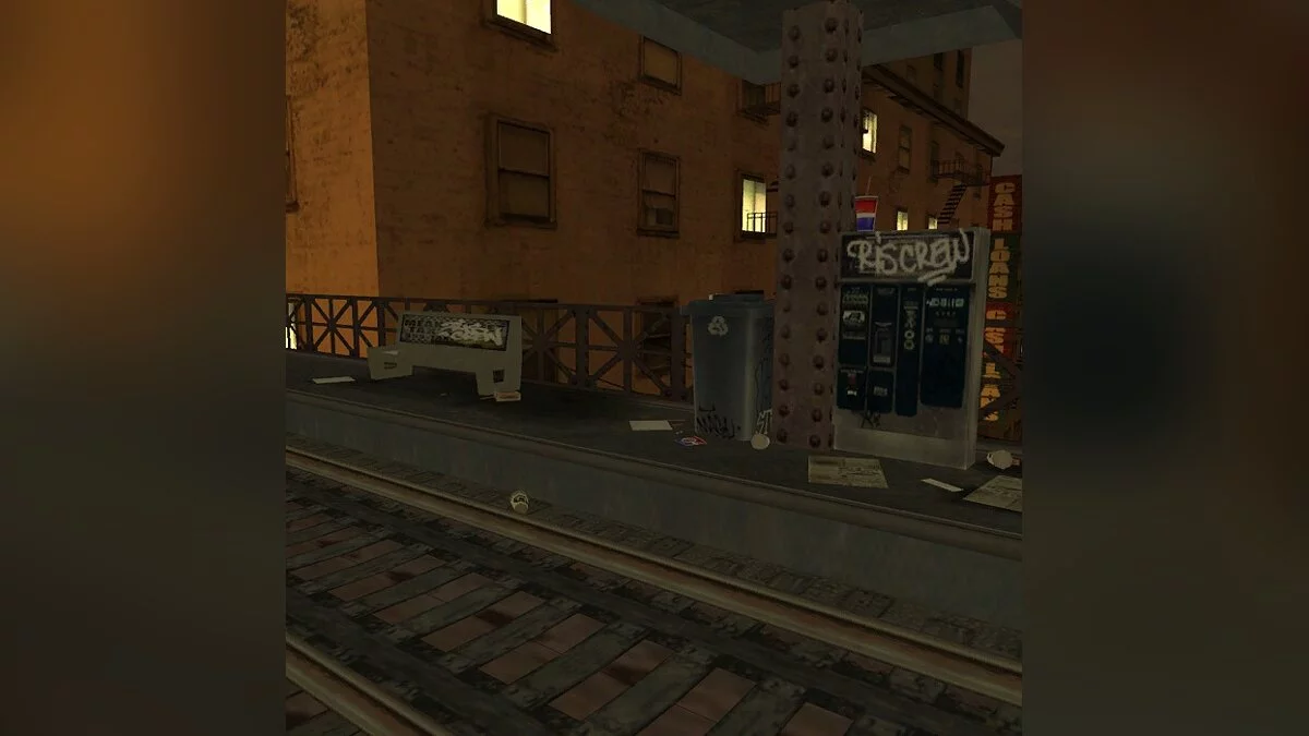 Надземное метро в Лос-Сантосе / GTA San Andreas