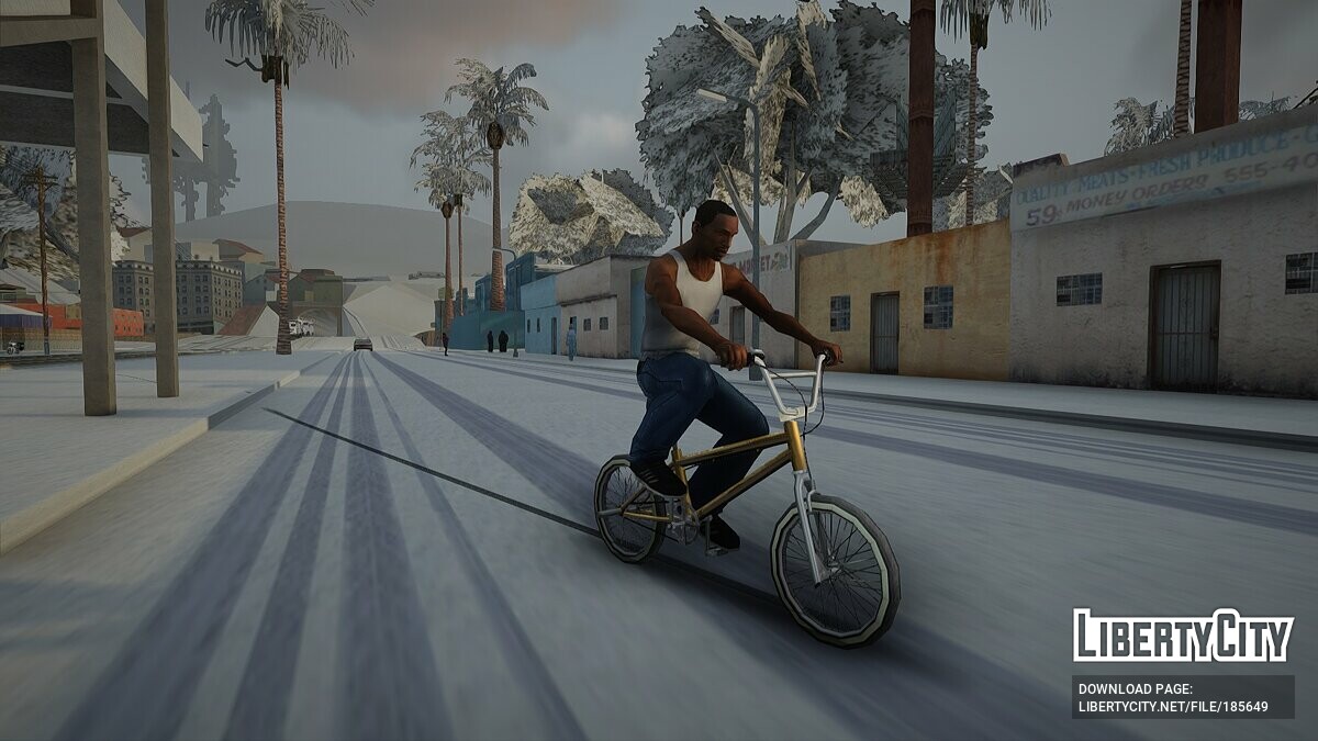 SA Snow Conversion 2022 (Обновление от 23.12.22) для GTA San Andreas - Картинка #1