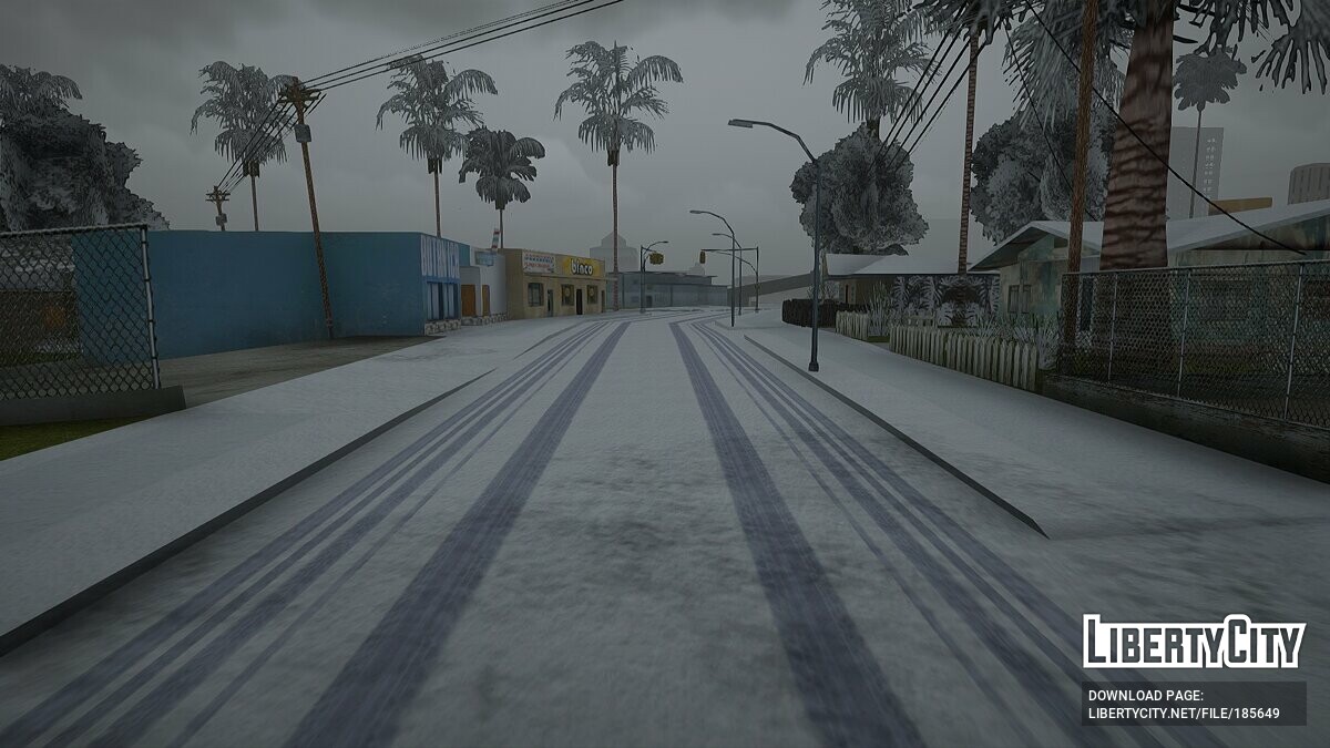 SA Snow Conversion 2022 (Обновление от 23.12.22) для GTA San Andreas - Картинка #3