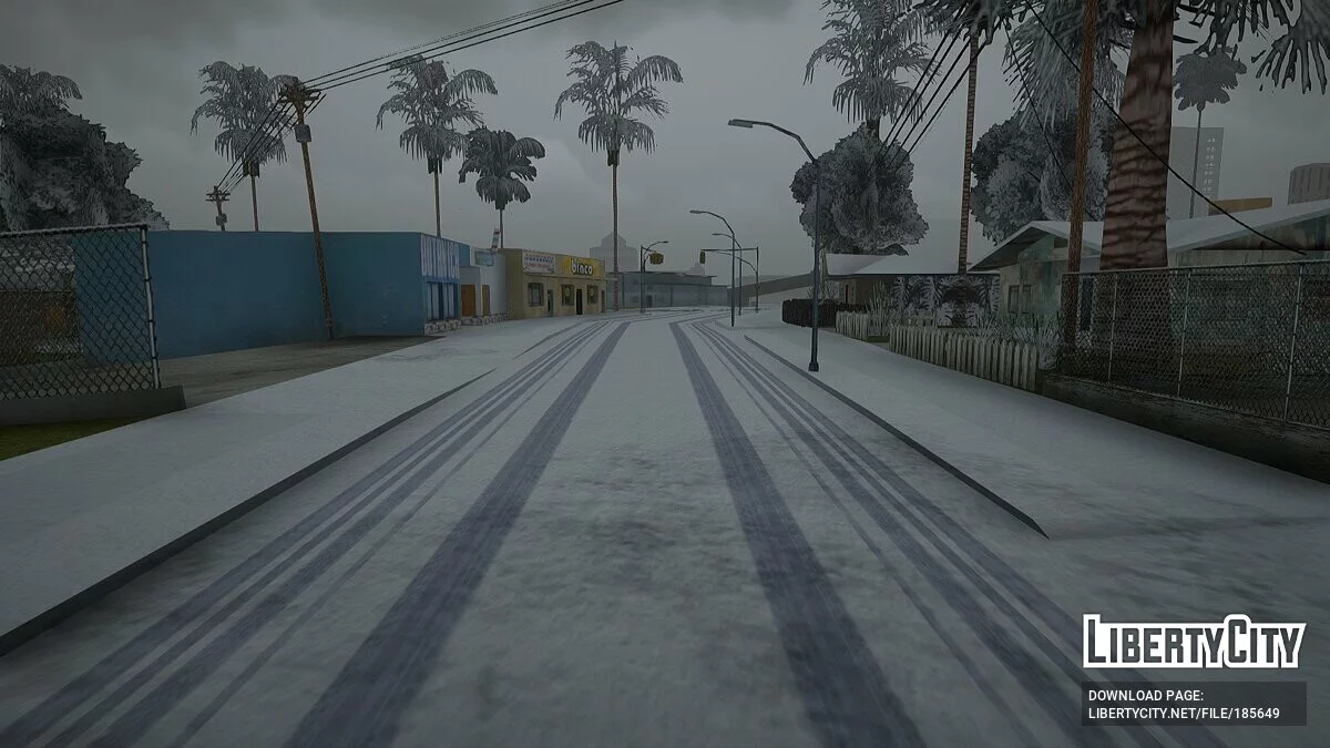 SA Snow Conversion 2022 (Обновление от 23.12.22) / GTA San Andreas