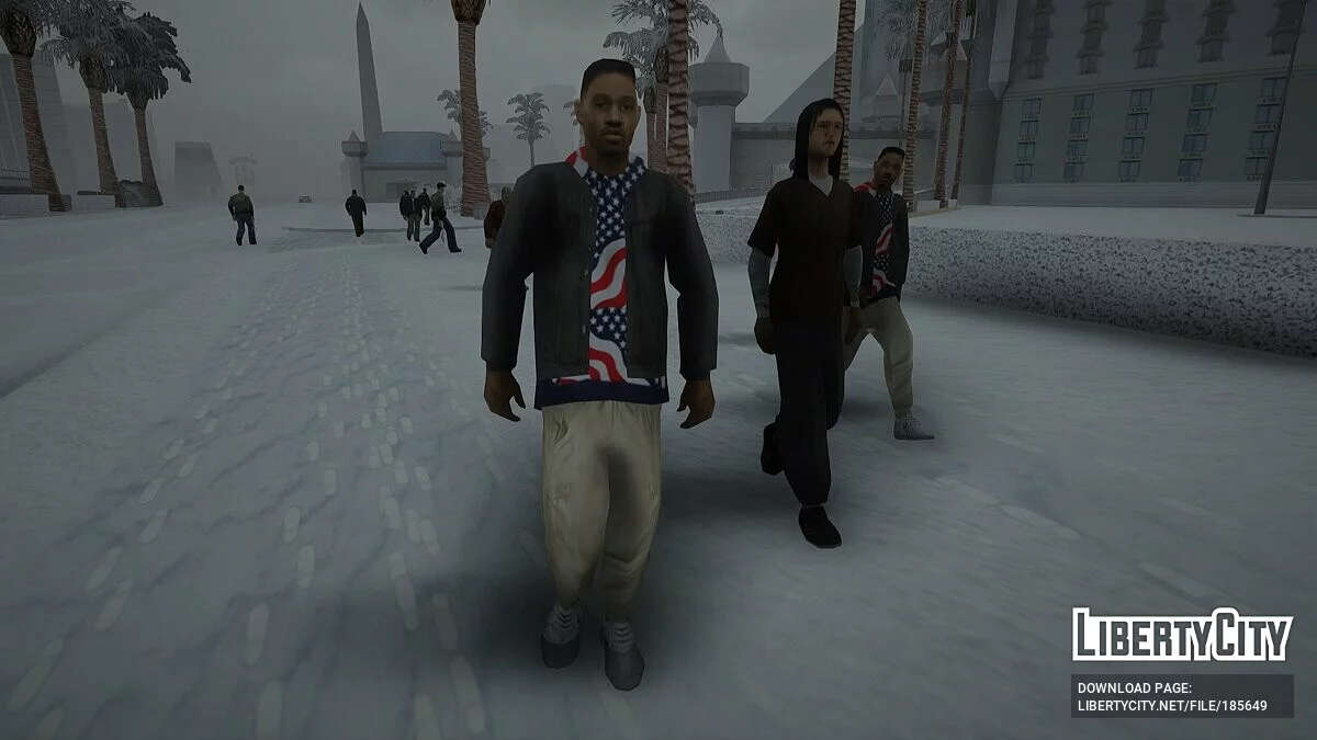 SA Snow Conversion 2022 (Обновление от 23.12.22) / GTA San Andreas