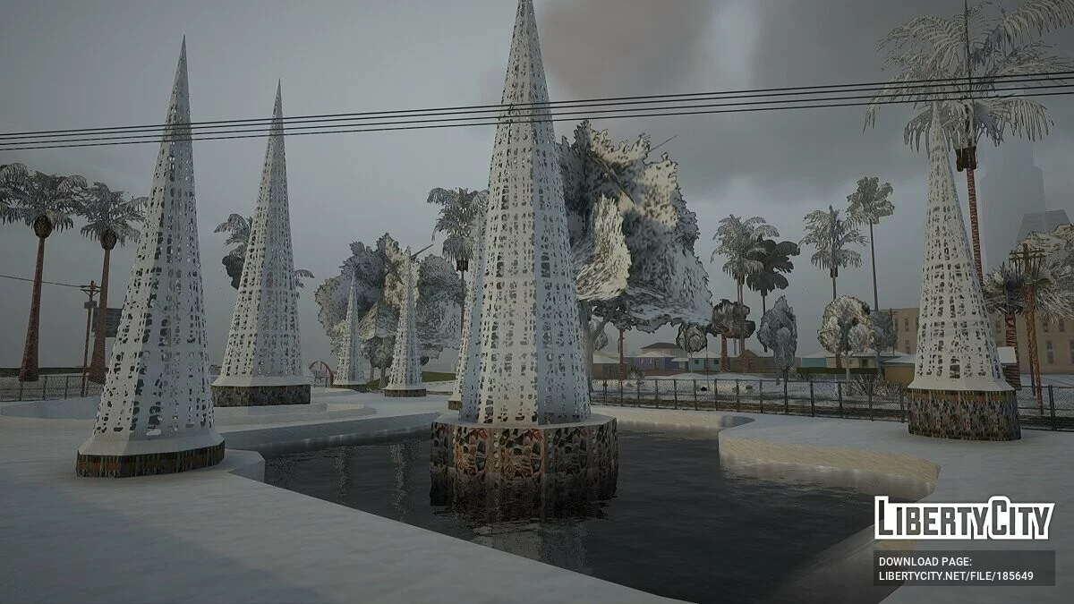 SA Snow Conversion 2022 (Обновление от 23.12.22) / GTA San Andreas