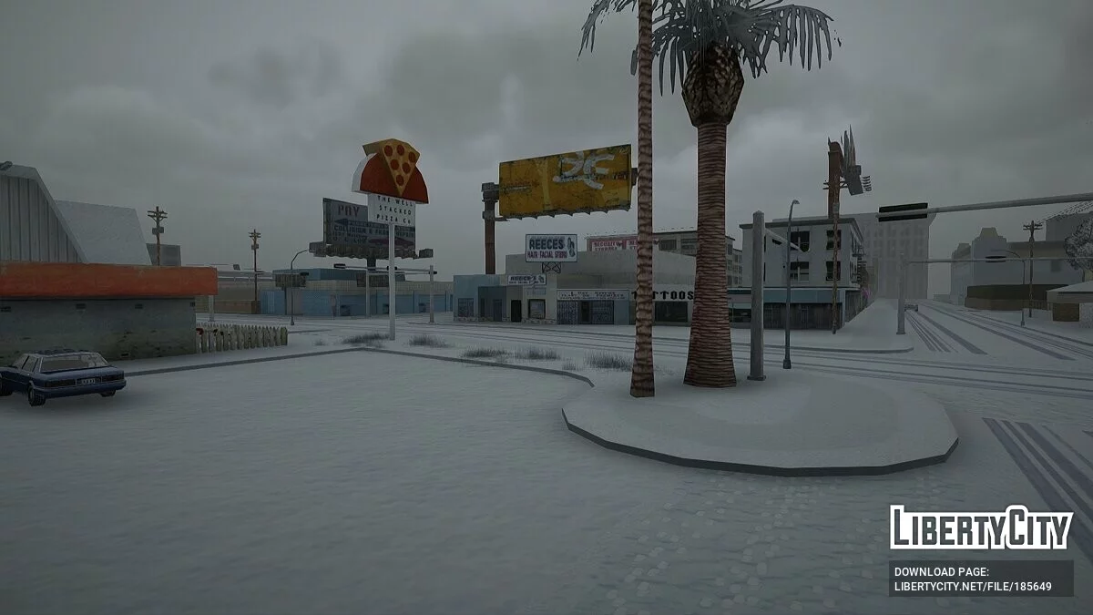 SA Snow Conversion 2022 (Обновление от 23.12.22) / GTA San Andreas