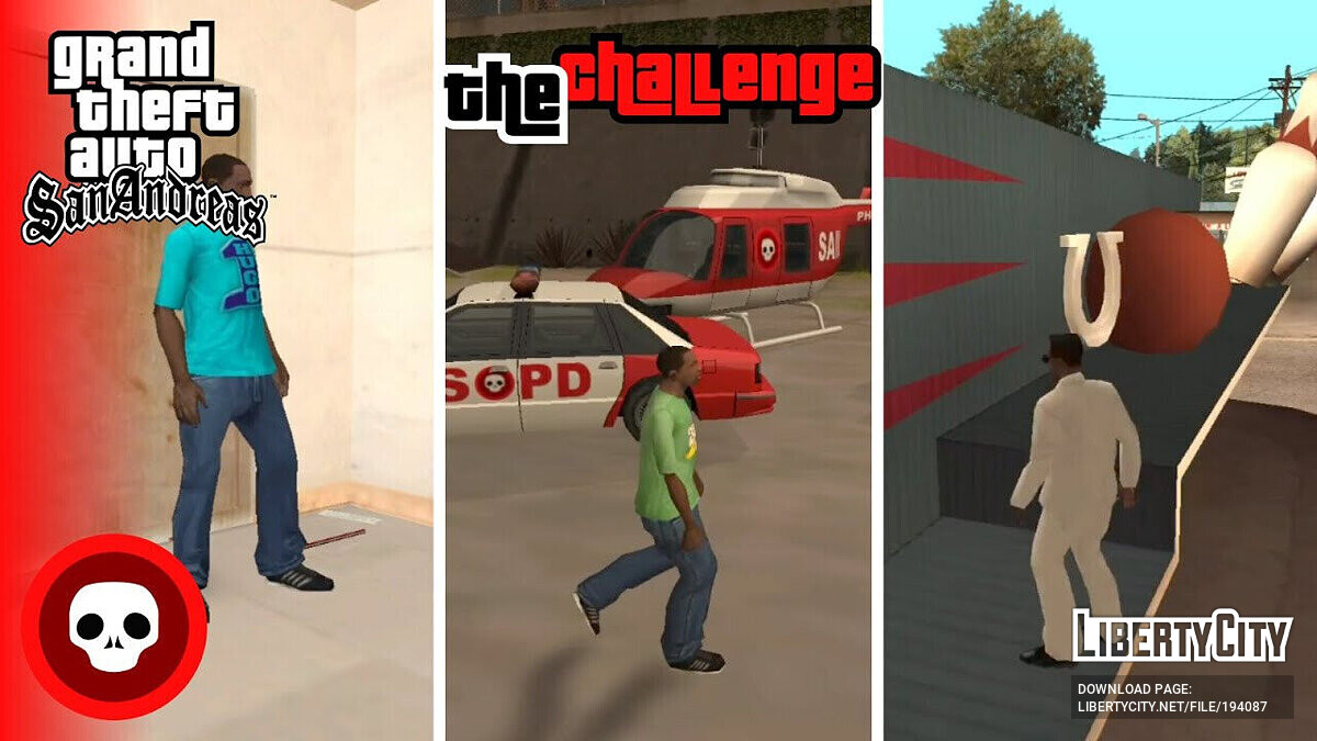 Скачать The Challenge San Andreas для GTA San Andreas