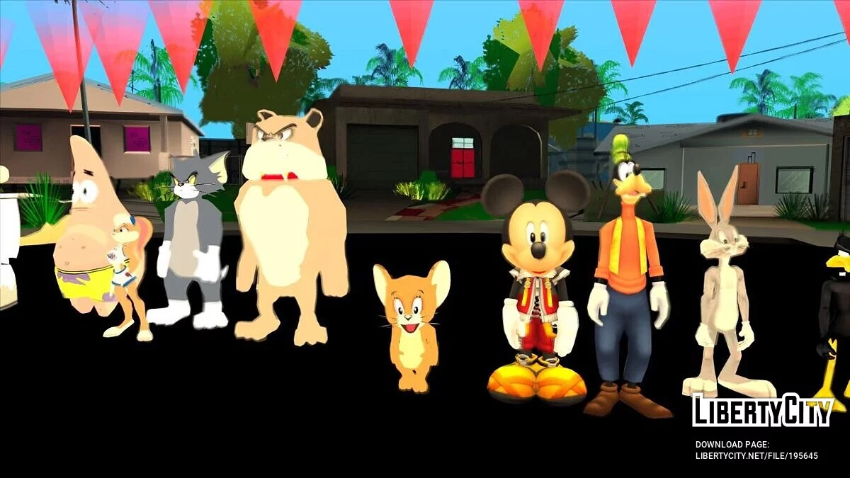 Grand Theft Auto Cartoon - Мультяшная ГТА / GTA San Andreas