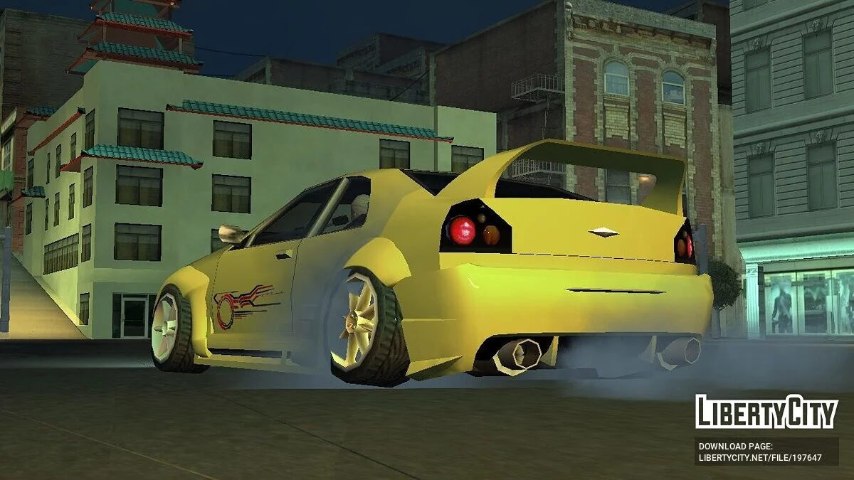 GTA World 2 - модификация в стиле Need For Speed / GTA San Andreas