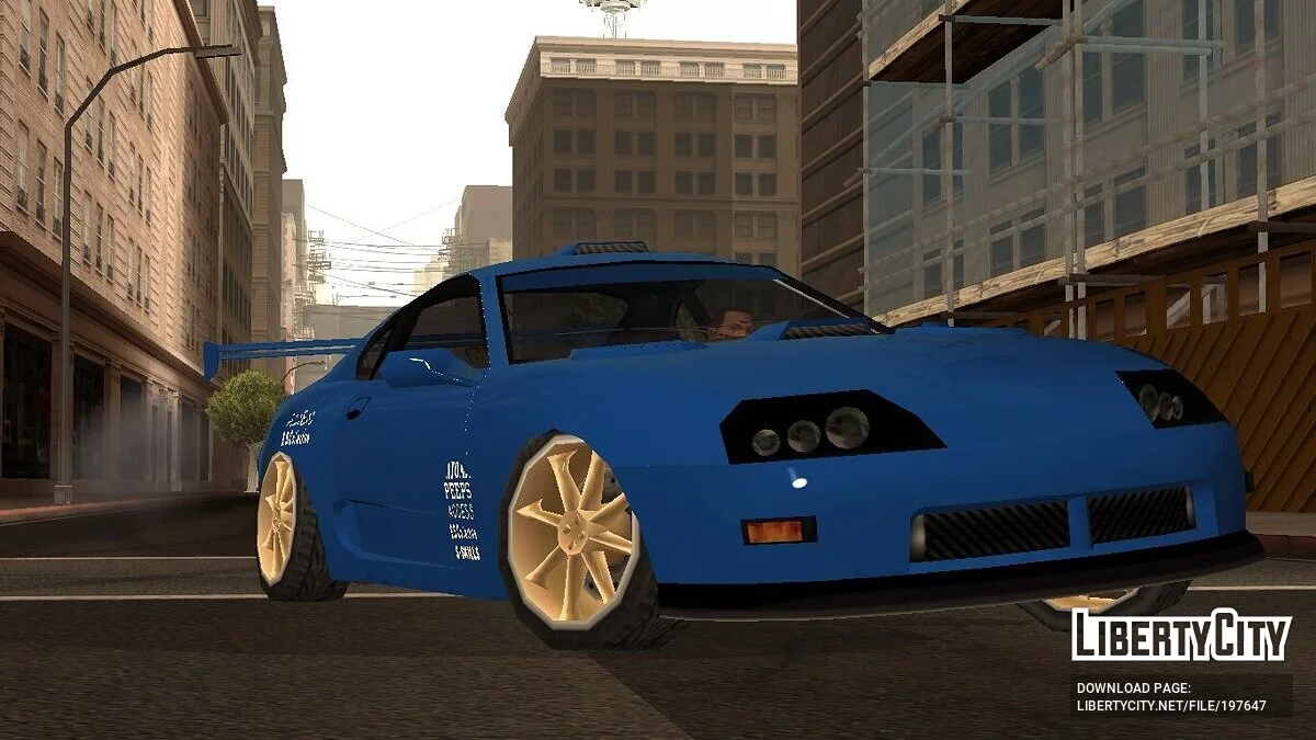 GTA World 2 - модификация в стиле Need For Speed / GTA San Andreas