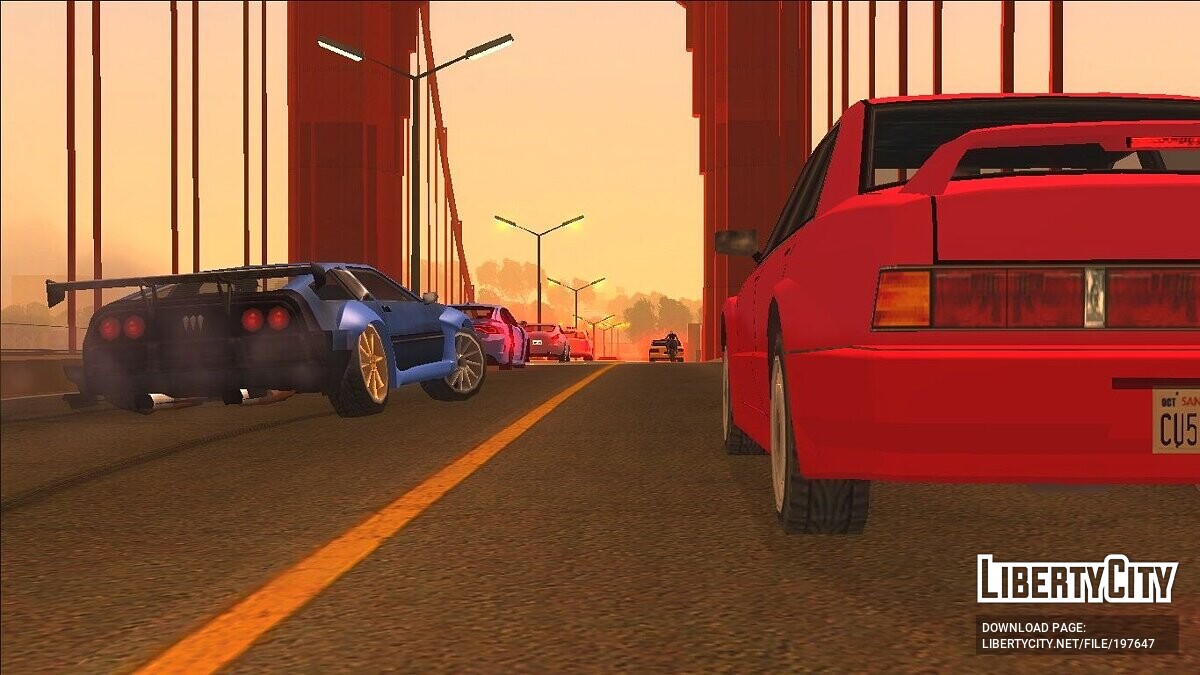 Скачать GTA World 2 - модификация в стиле Need For Speed для GTA San Andreas