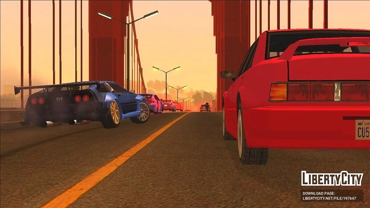 GTA World 2 - модификация в стиле Need For Speed / GTA San Andreas
