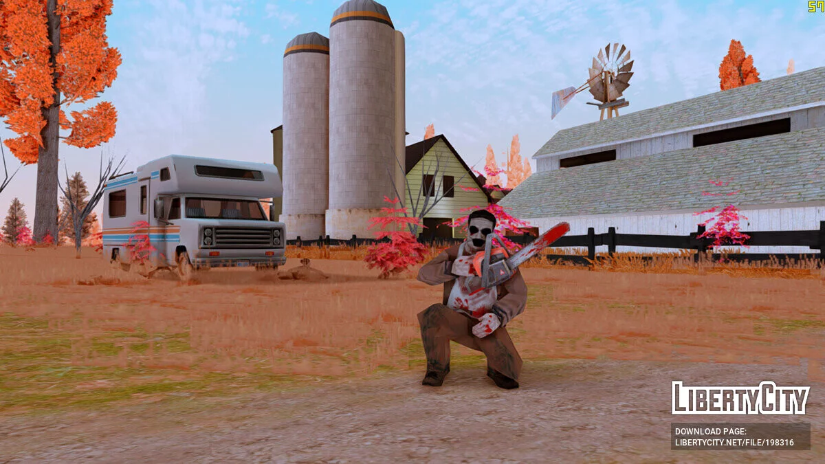 Осенняя сборка Halloween: Autumn Sunshine / GTA San Andreas