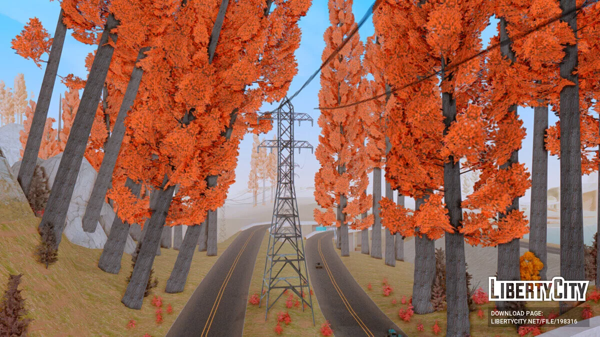 Осенняя сборка Halloween: Autumn Sunshine / GTA San Andreas