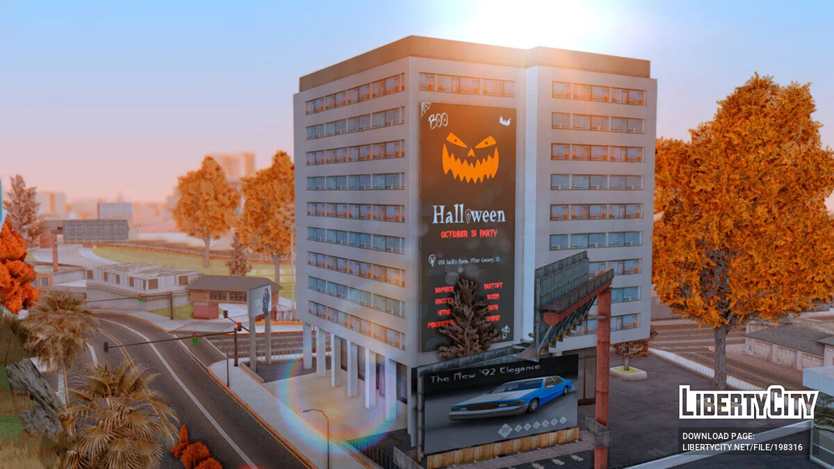 Осенняя сборка Halloween: Autumn Sunshine / GTA San Andreas