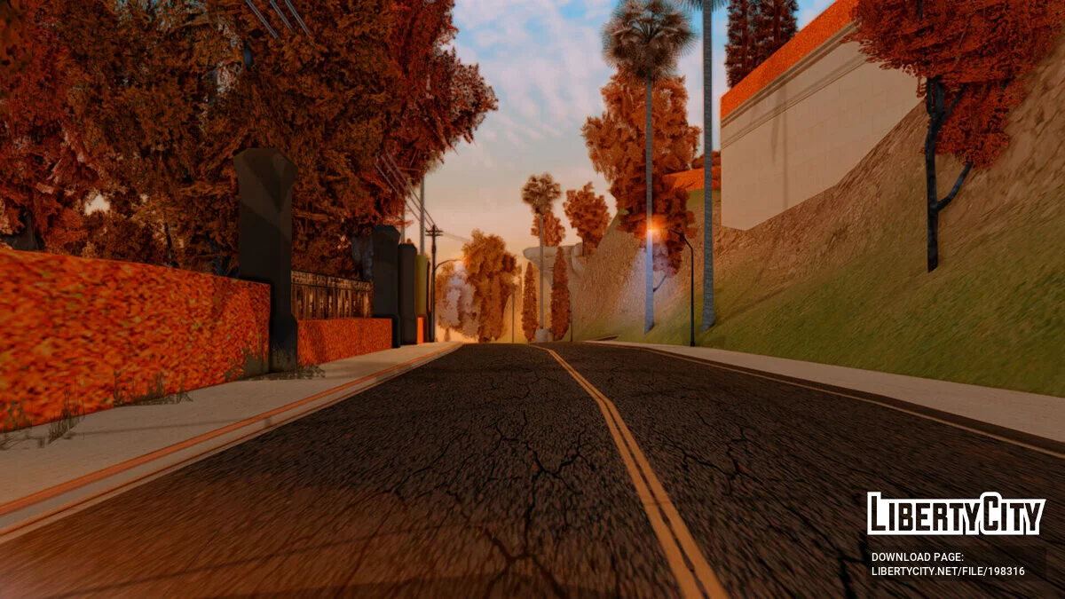 Осенняя сборка Halloween: Autumn Sunshine / GTA San Andreas
