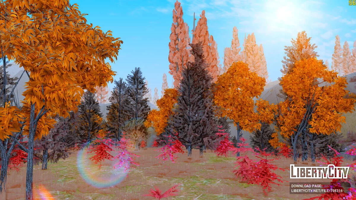 Осенняя сборка Halloween: Autumn Sunshine / GTA San Andreas