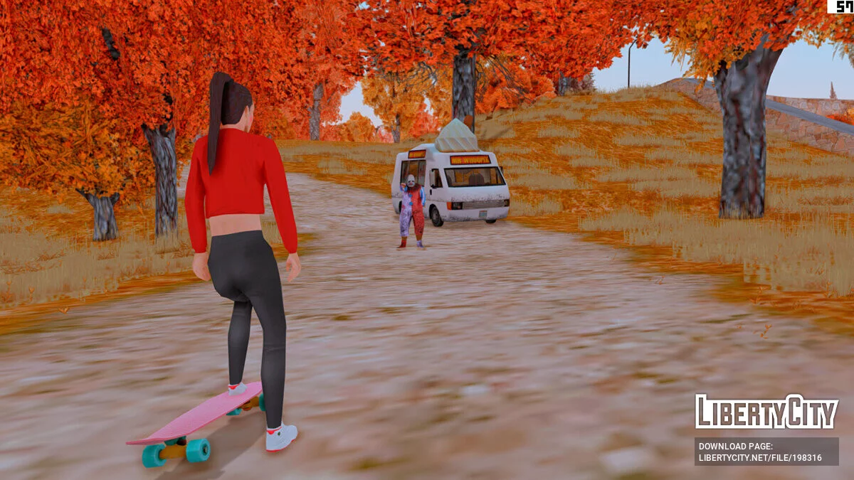 Осенняя сборка Halloween: Autumn Sunshine / GTA San Andreas