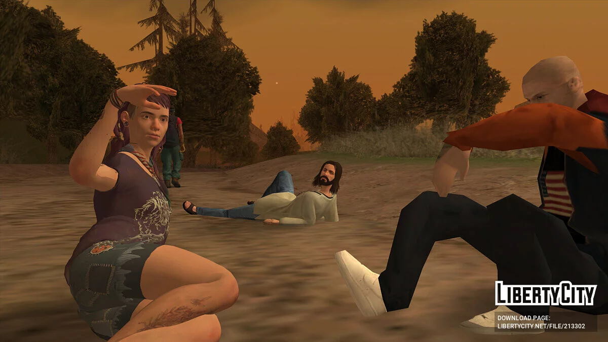 GTA SA: Flame's Story / GTA San Andreas