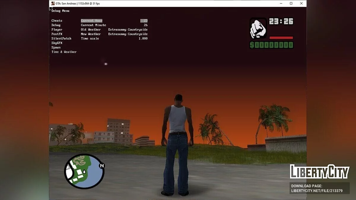 San Andreas++: Vice, Liberty & Andreas (Build 14C) / GTA San Andreas