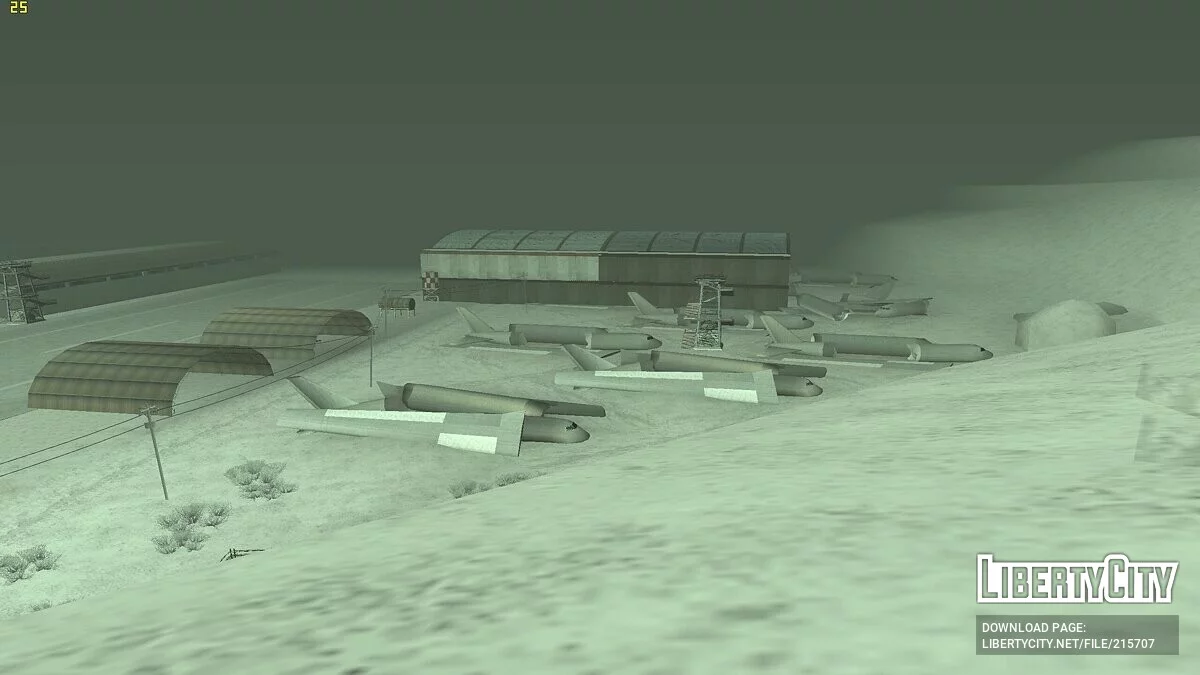 Зима по всему штату / GTA San Andreas