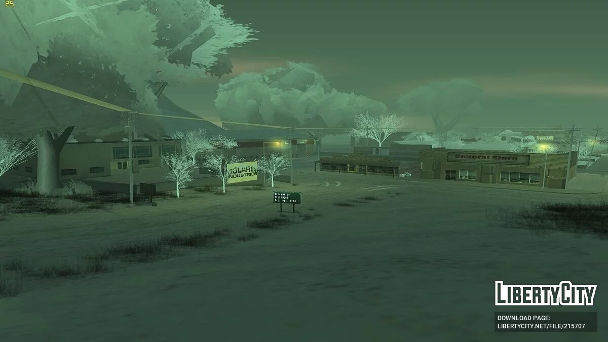 Зима по всему штату / GTA San Andreas