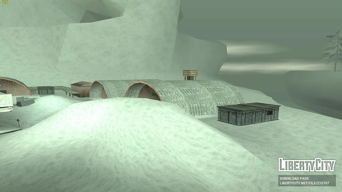 Зима по всему штату / GTA San Andreas