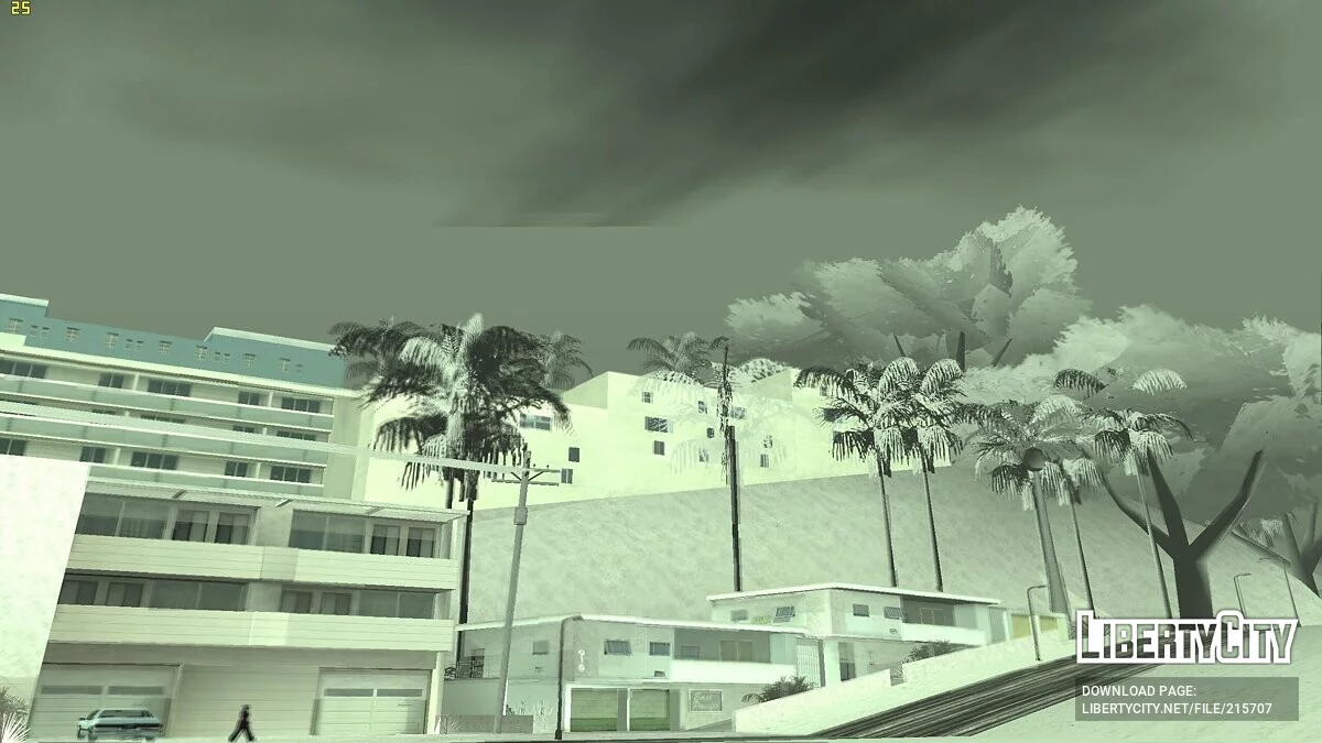 Зима по всему штату / GTA San Andreas