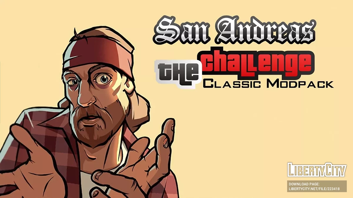The Challenge 1.6.2 Classic Modpack / GTA San Andreas