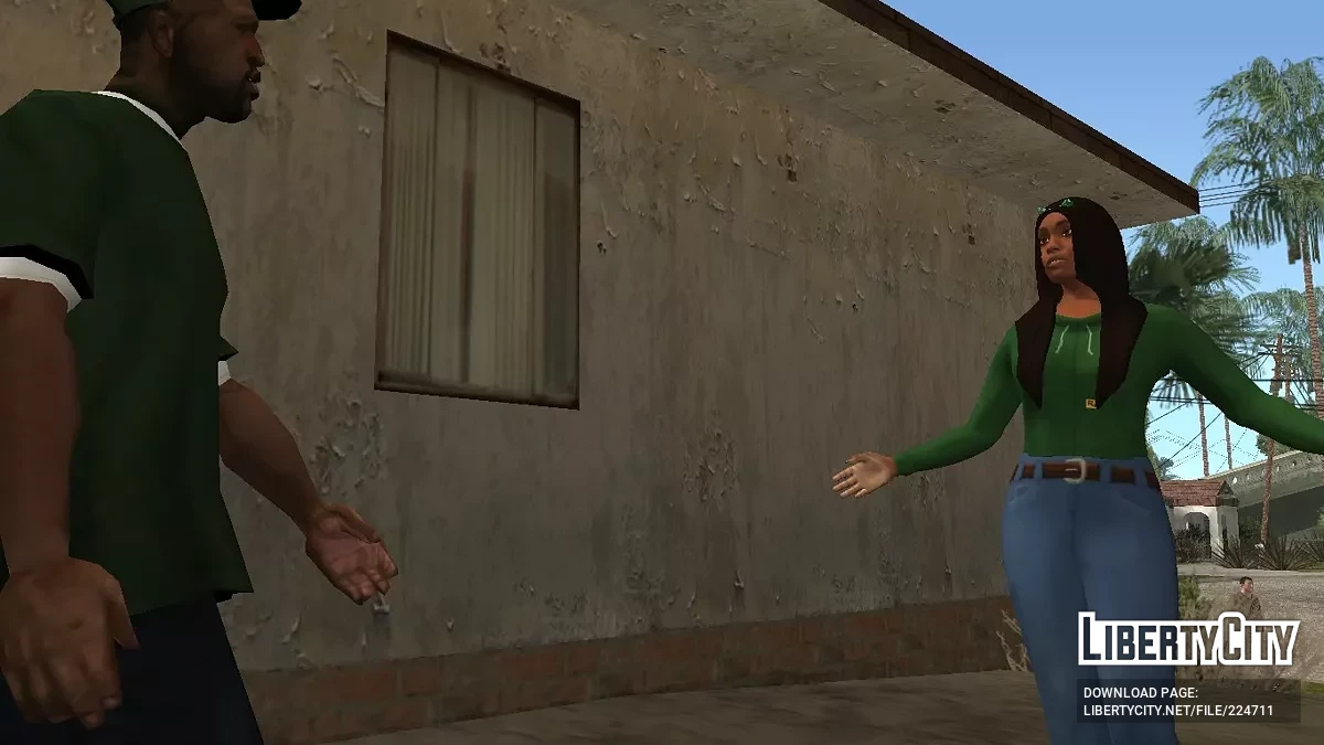 Женский CJ / GTA San Andreas