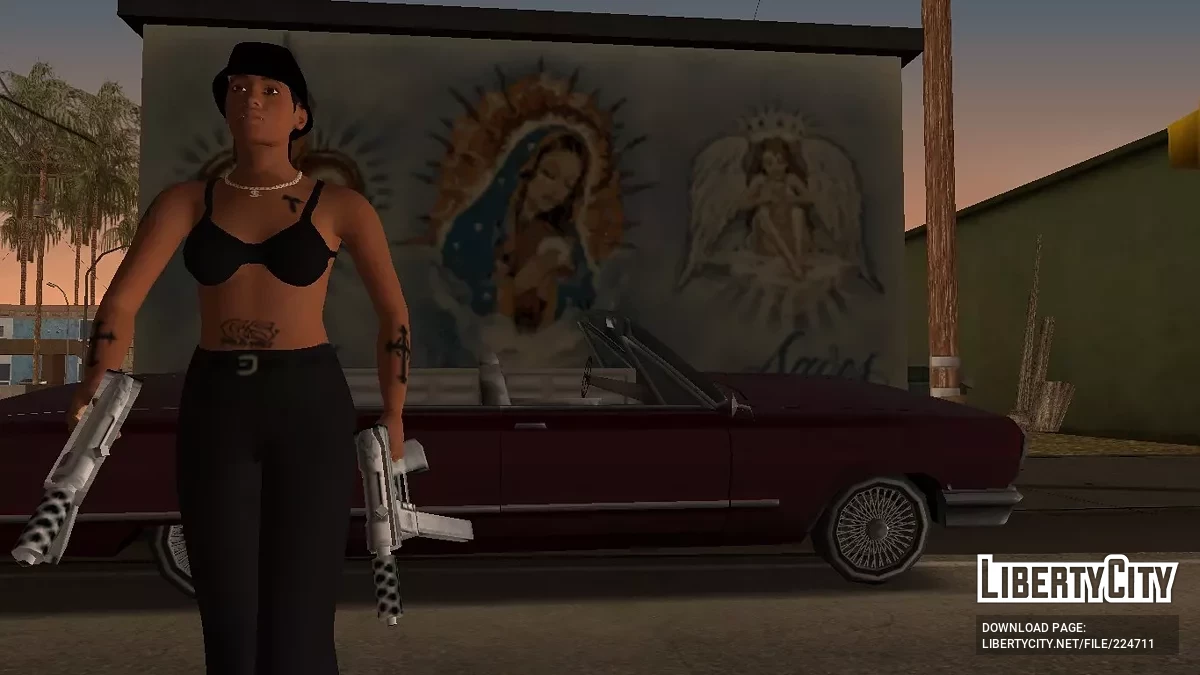 Женский CJ / GTA San Andreas