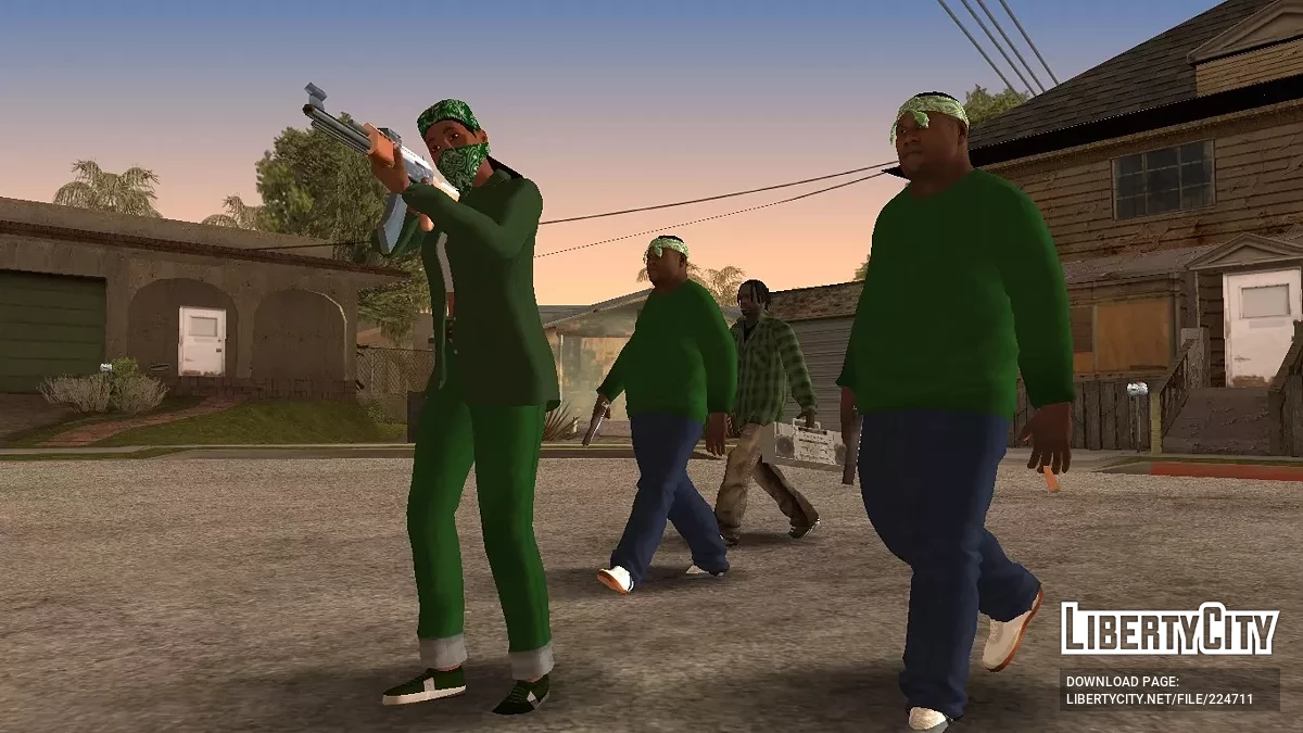 Женский CJ / GTA San Andreas