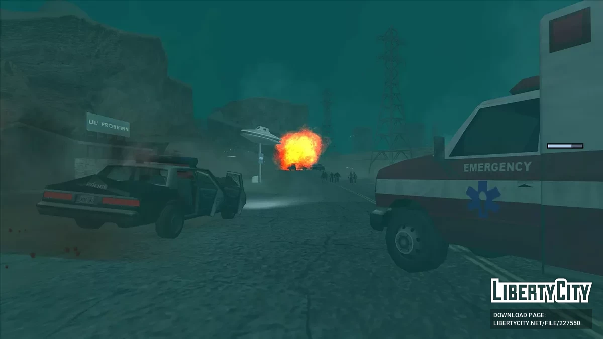 BioHazard Alert (совместимость с Mod Loader) / GTA San Andreas