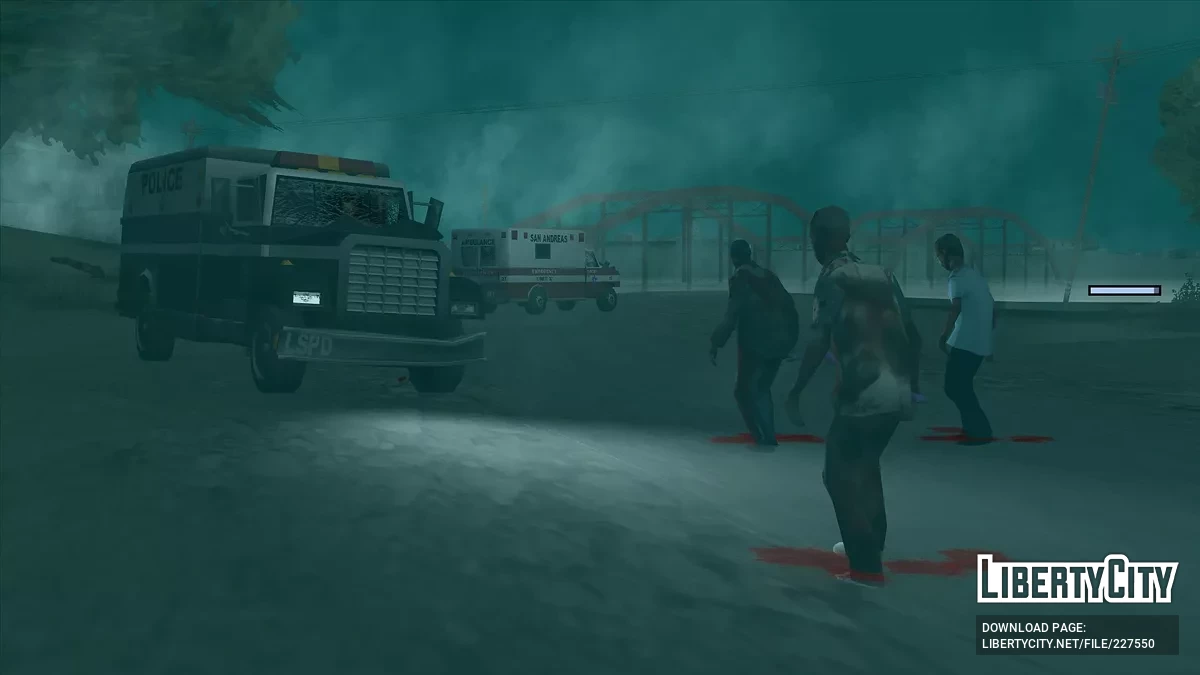 BioHazard Alert (совместимость с Mod Loader) / GTA San Andreas