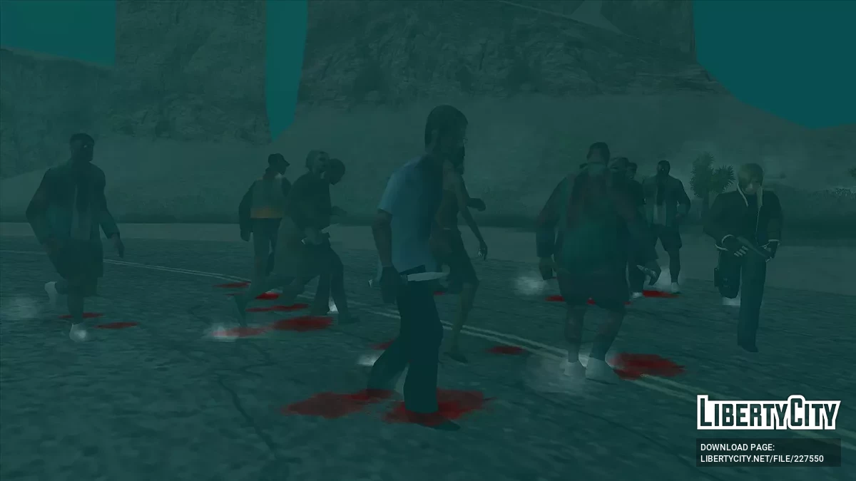 BioHazard Alert (совместимость с Mod Loader) / GTA San Andreas