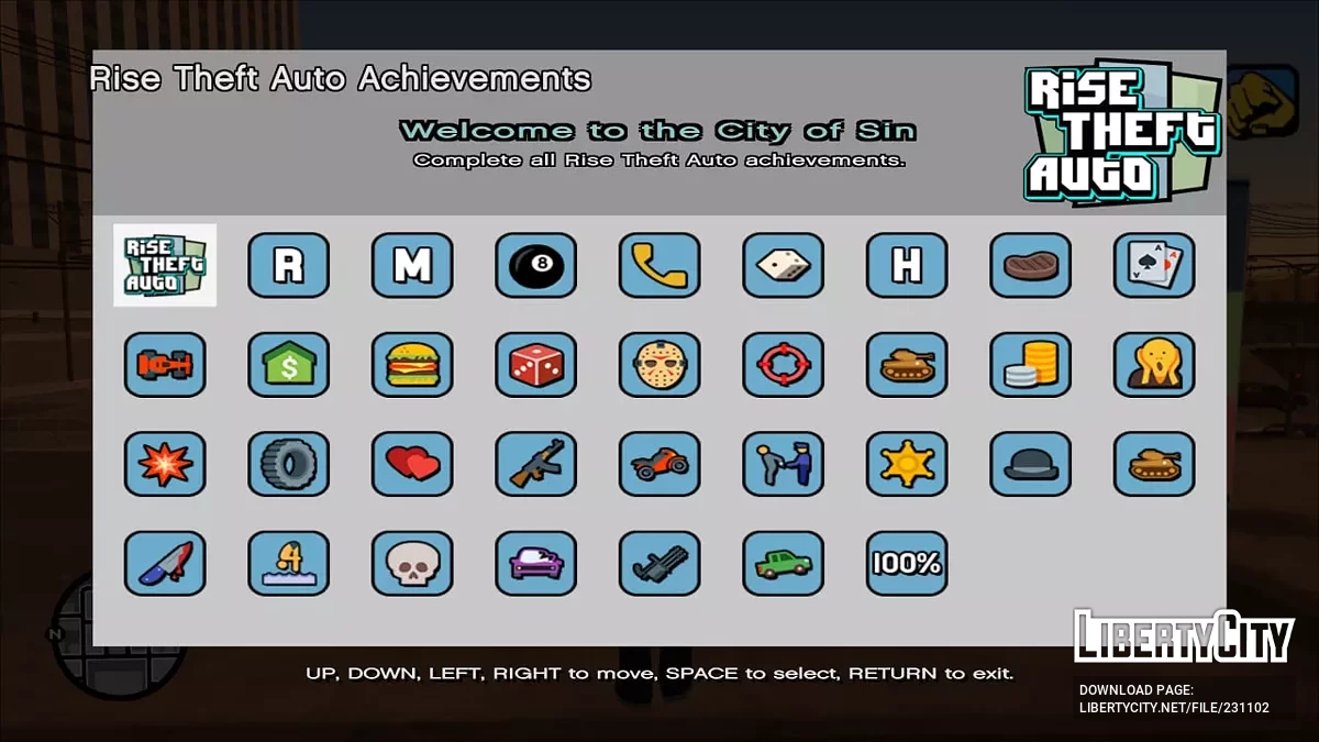 GTA Rise Theft Auto v2.0 / GTA San Andreas