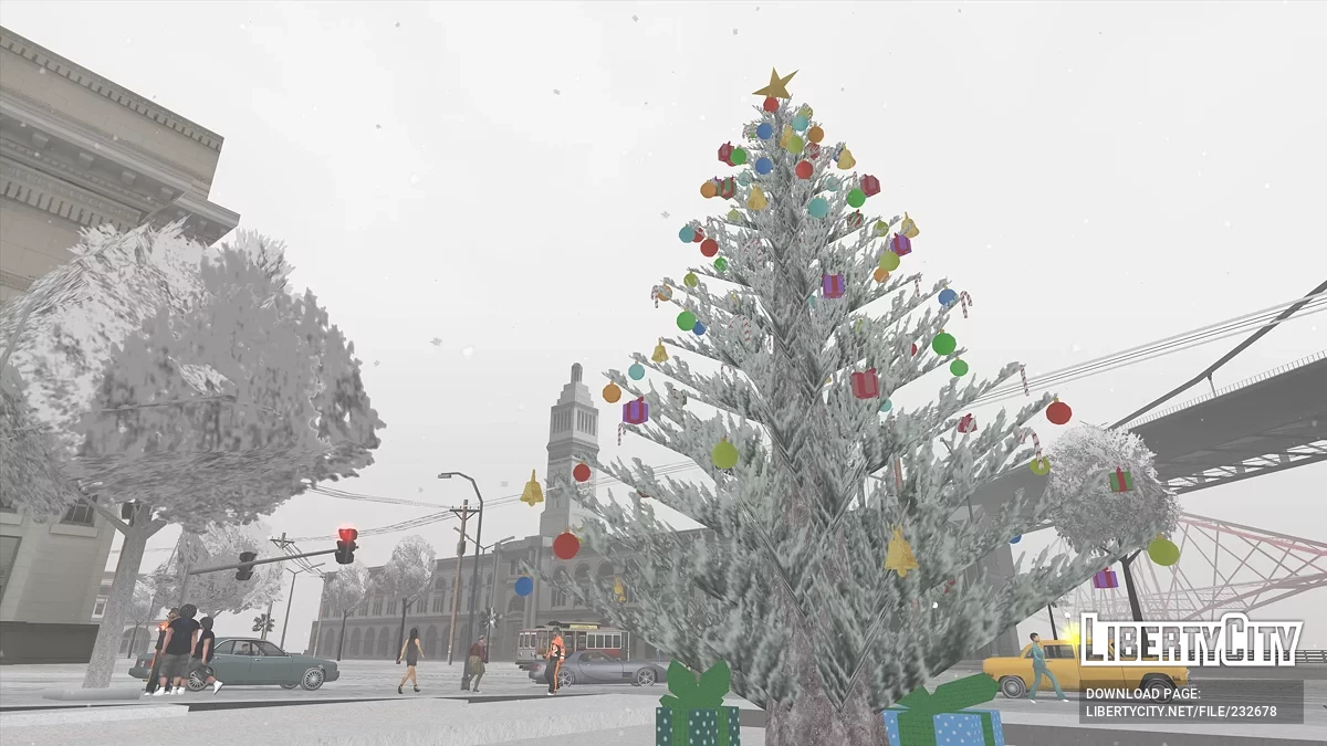 🎄Ёлка повсюду🎄 / GTA San Andreas