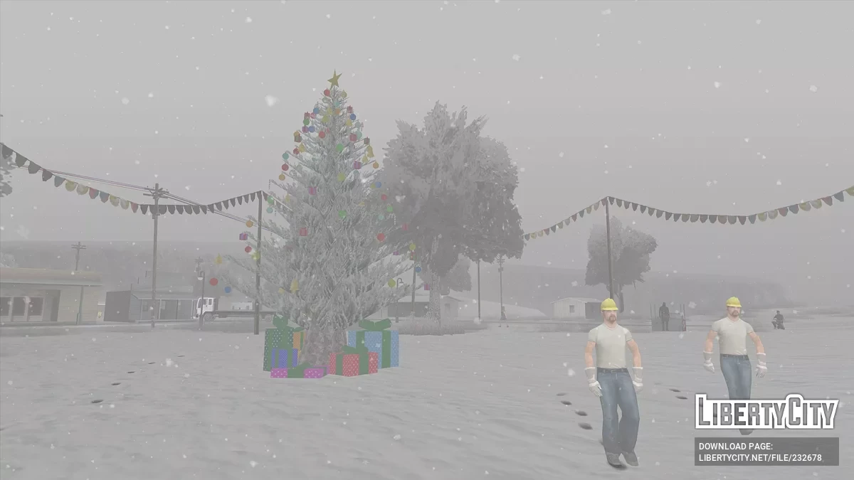🎄Ёлка повсюду🎄 / GTA San Andreas