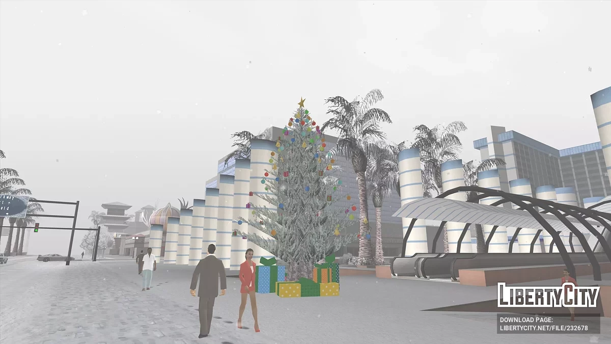 🎄Ёлка повсюду🎄 / GTA San Andreas