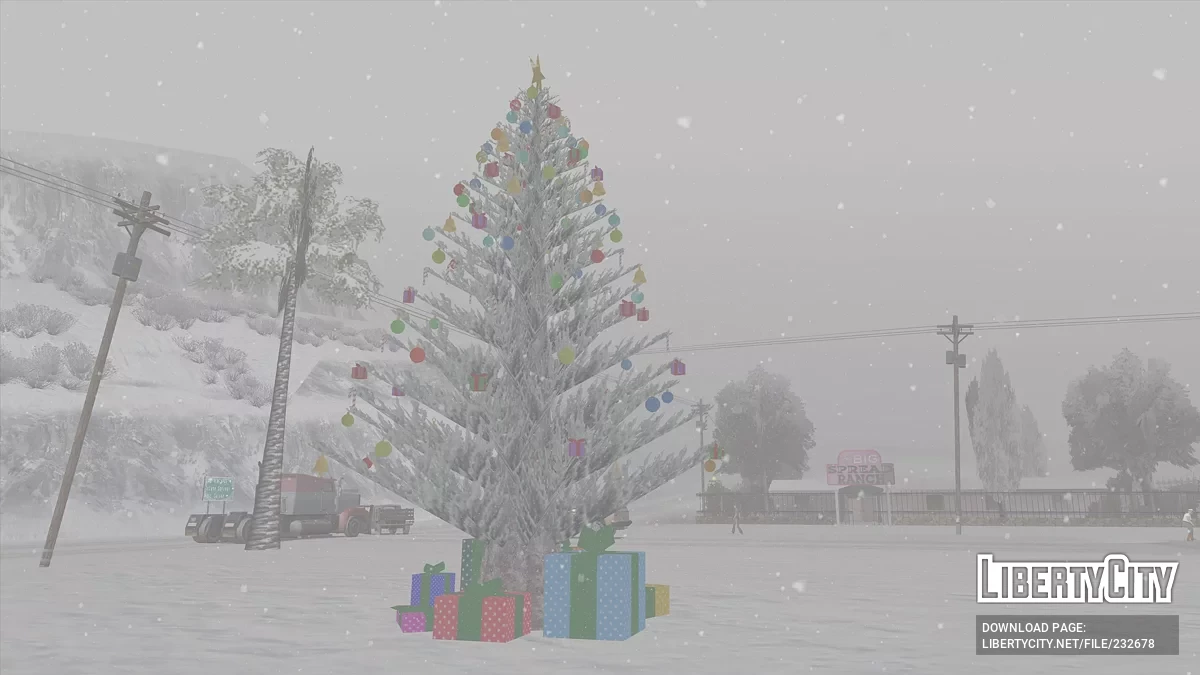 🎄Ёлка повсюду🎄 / GTA San Andreas