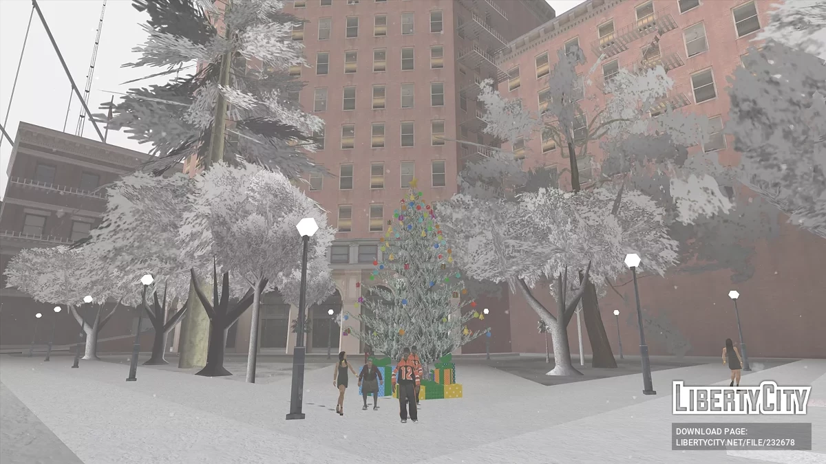 🎄Ёлка повсюду🎄 / GTA San Andreas