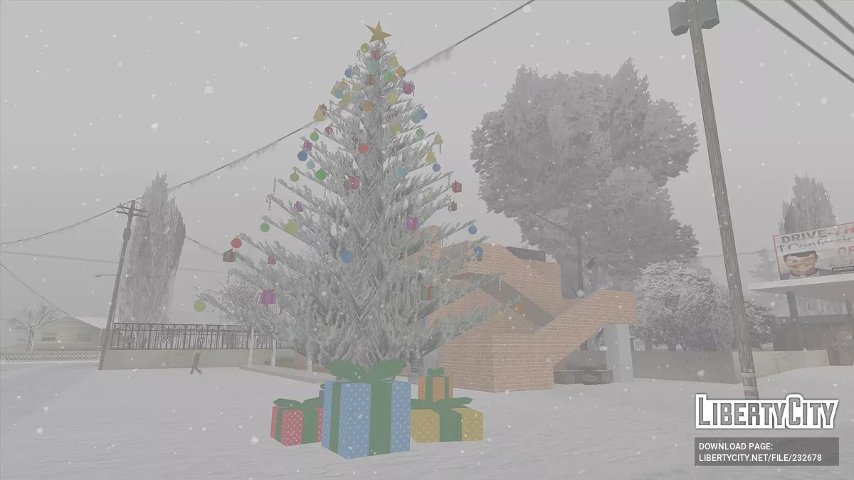 🎄Ёлка повсюду🎄 / GTA San Andreas