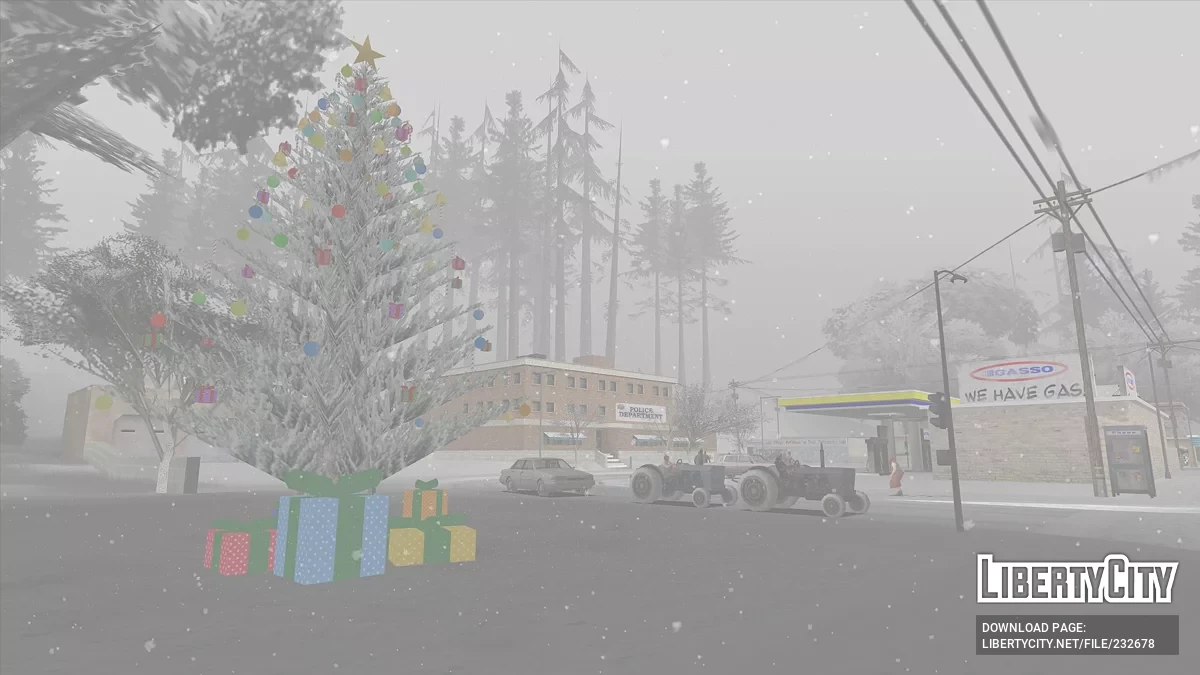 🎄Ёлка повсюду🎄 / GTA San Andreas