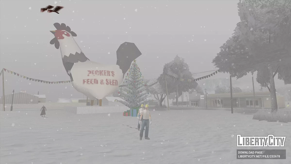 🎄Ёлка повсюду🎄 / GTA San Andreas