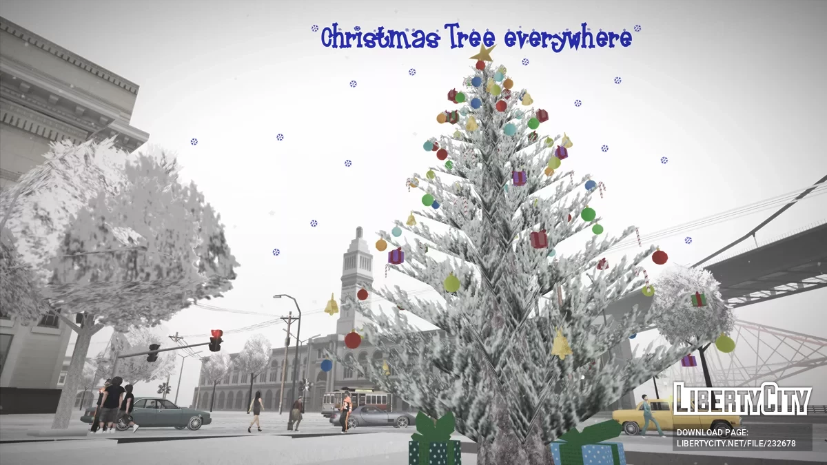 🎄Ёлка повсюду🎄 / GTA San Andreas