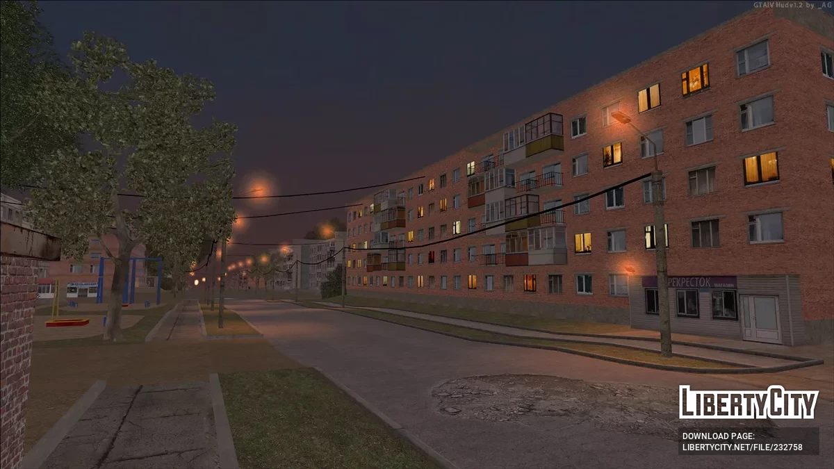 GTA Glubokoe (Alpha 2306, Заброшенный мод) / GTA San Andreas