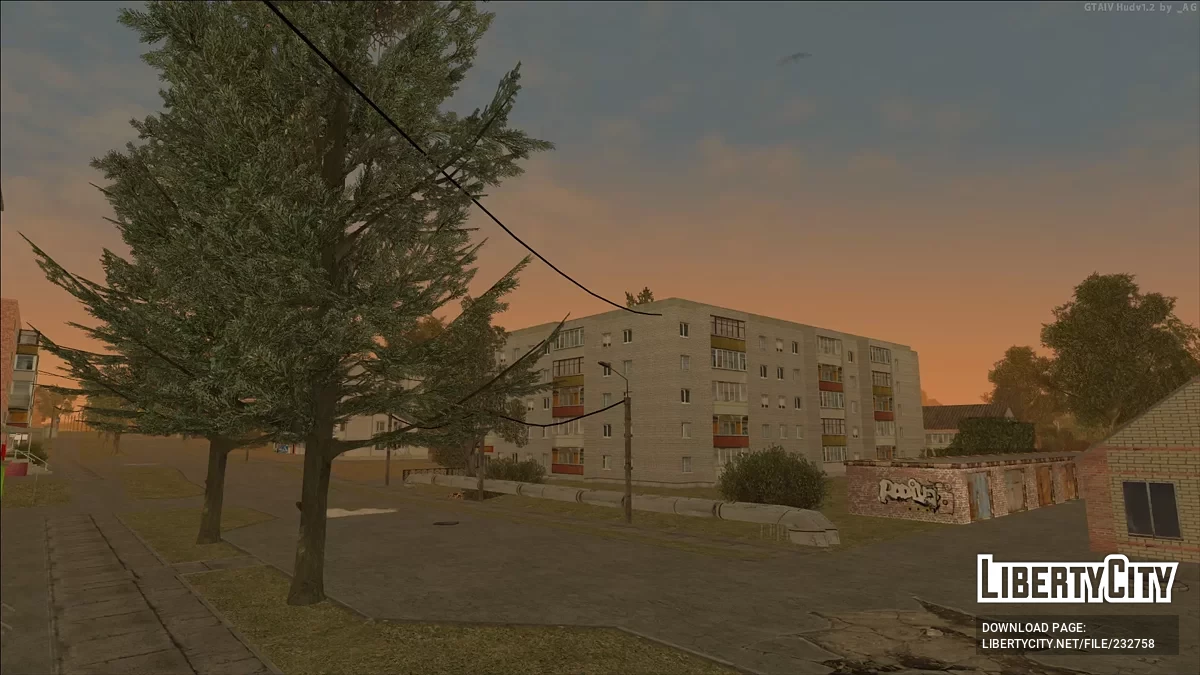 GTA Glubokoe (Alpha 2306, Заброшенный мод) / GTA San Andreas