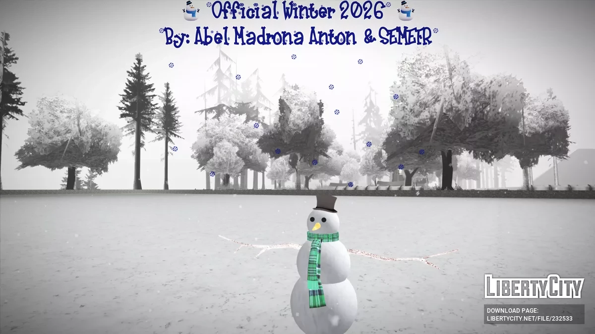 ⛄Официальная зимняя коллекция 2026⛄ / GTA San Andreas