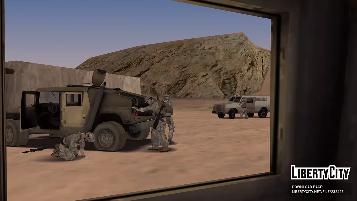 Сборка модификаций морской пехоты США 2020 / GTA San Andreas