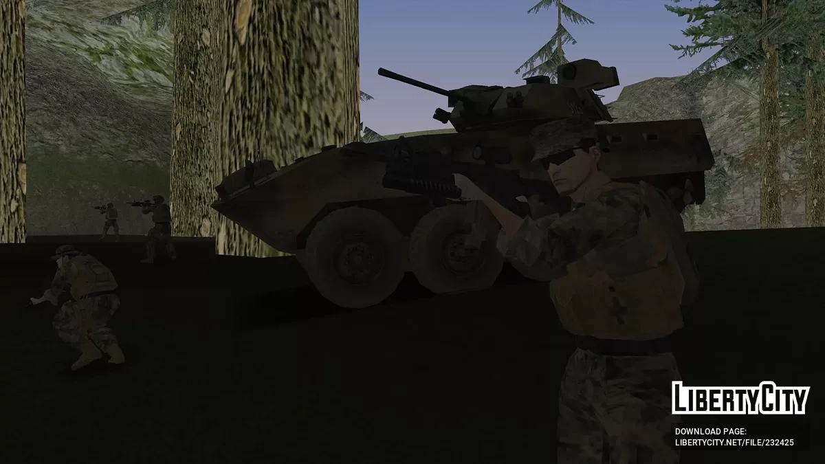 Сборка модификаций морской пехоты США 2020 / GTA San Andreas