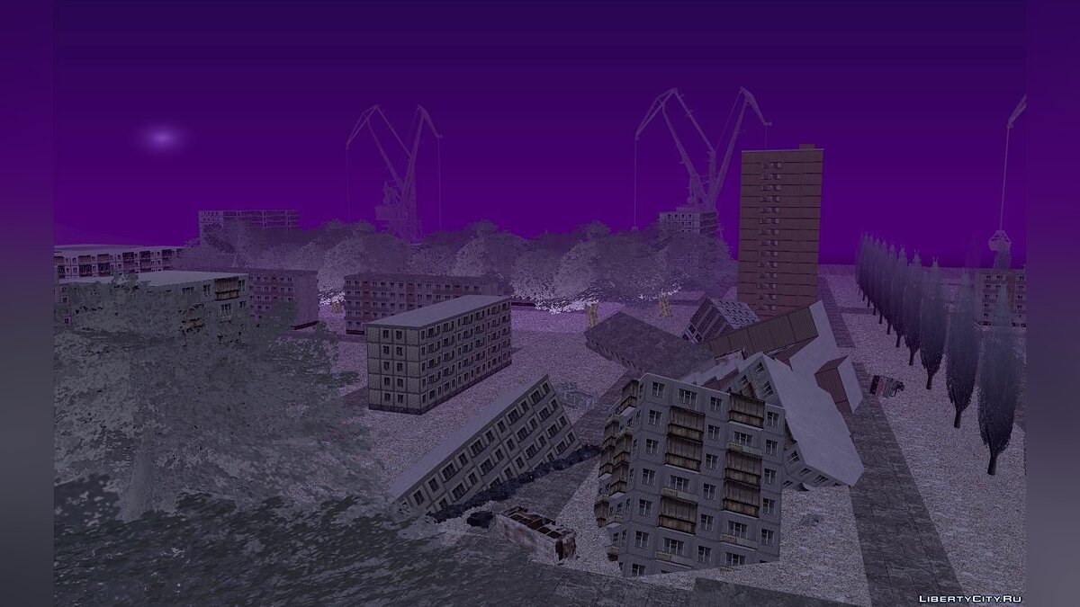 GTT Chernobyl. Winter для GTA San Andreas - Картинка #4