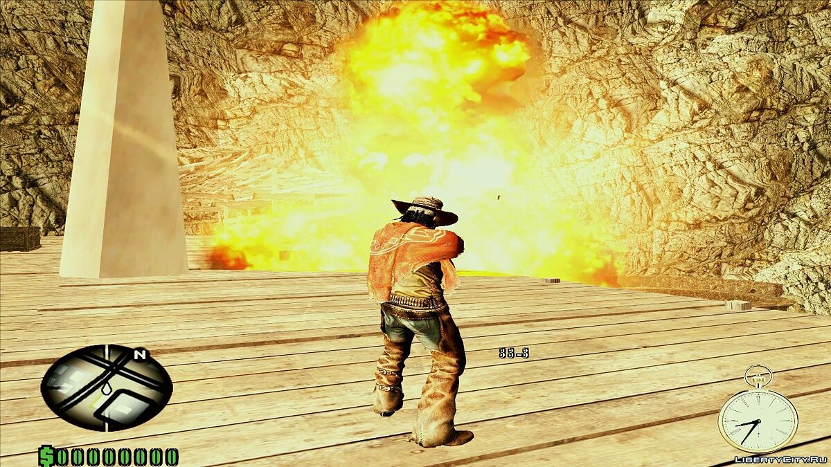 GTA Red Dead Revolver Wild West Beta 1 для GTA San Andreas - Картинка #7