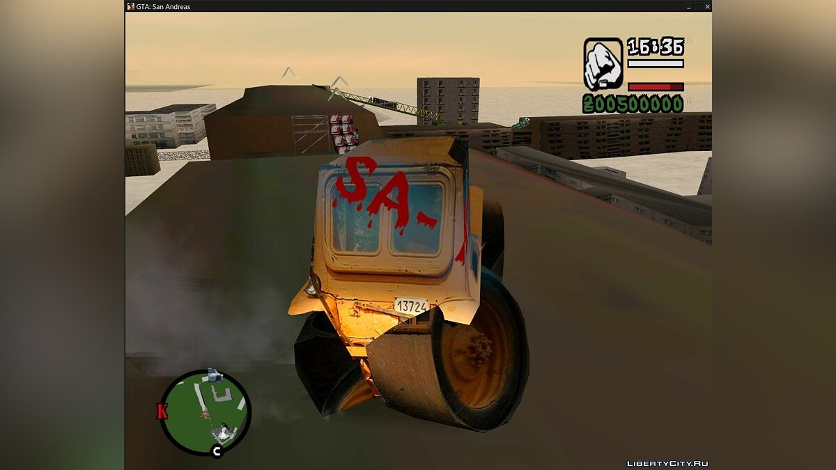 GTA Купянск 0.8 (новогодний) для GTA San Andreas - Картинка #5
